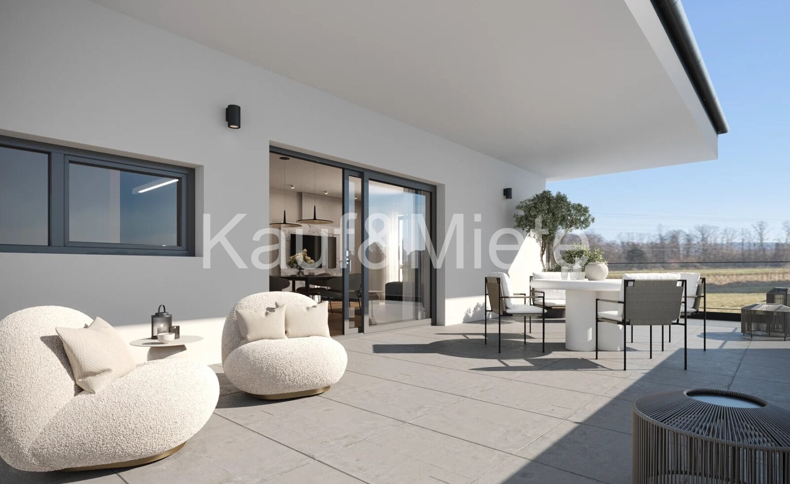 Moderne Penthäuser am Ortsrand von Kalsdorf in ruhiger Lage